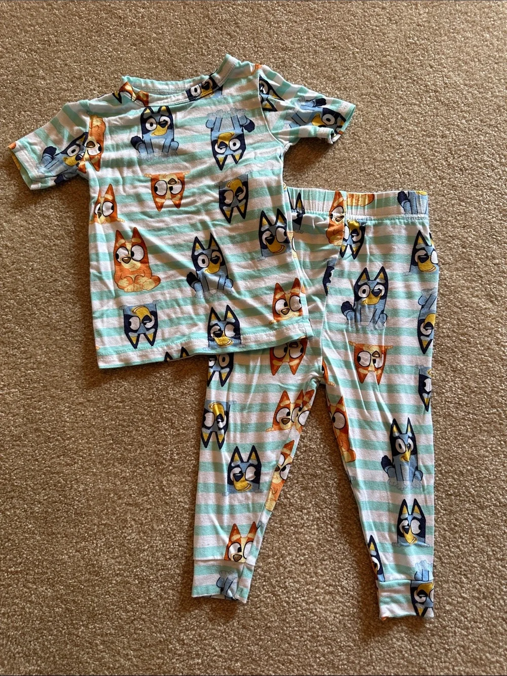 18M Bluey PJ set